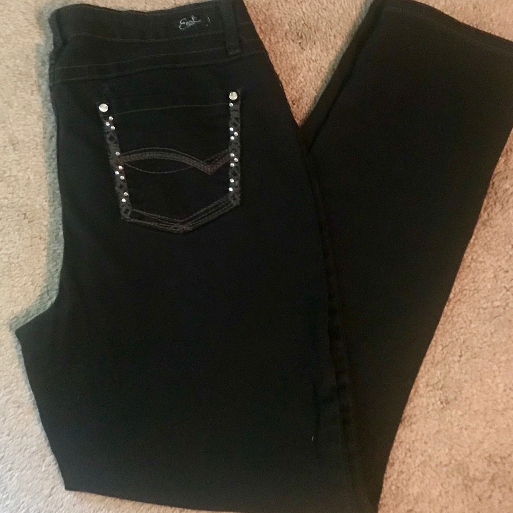 Ladies black Earl Jeans